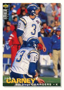 John Carney San Diego Chargers 1995 Upper Deck Collector's Choice #231